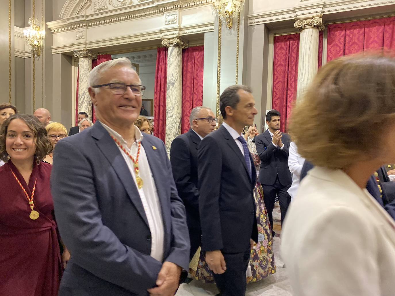 Procesión cívica de Valencia por el 9 d'Octubre de 2019