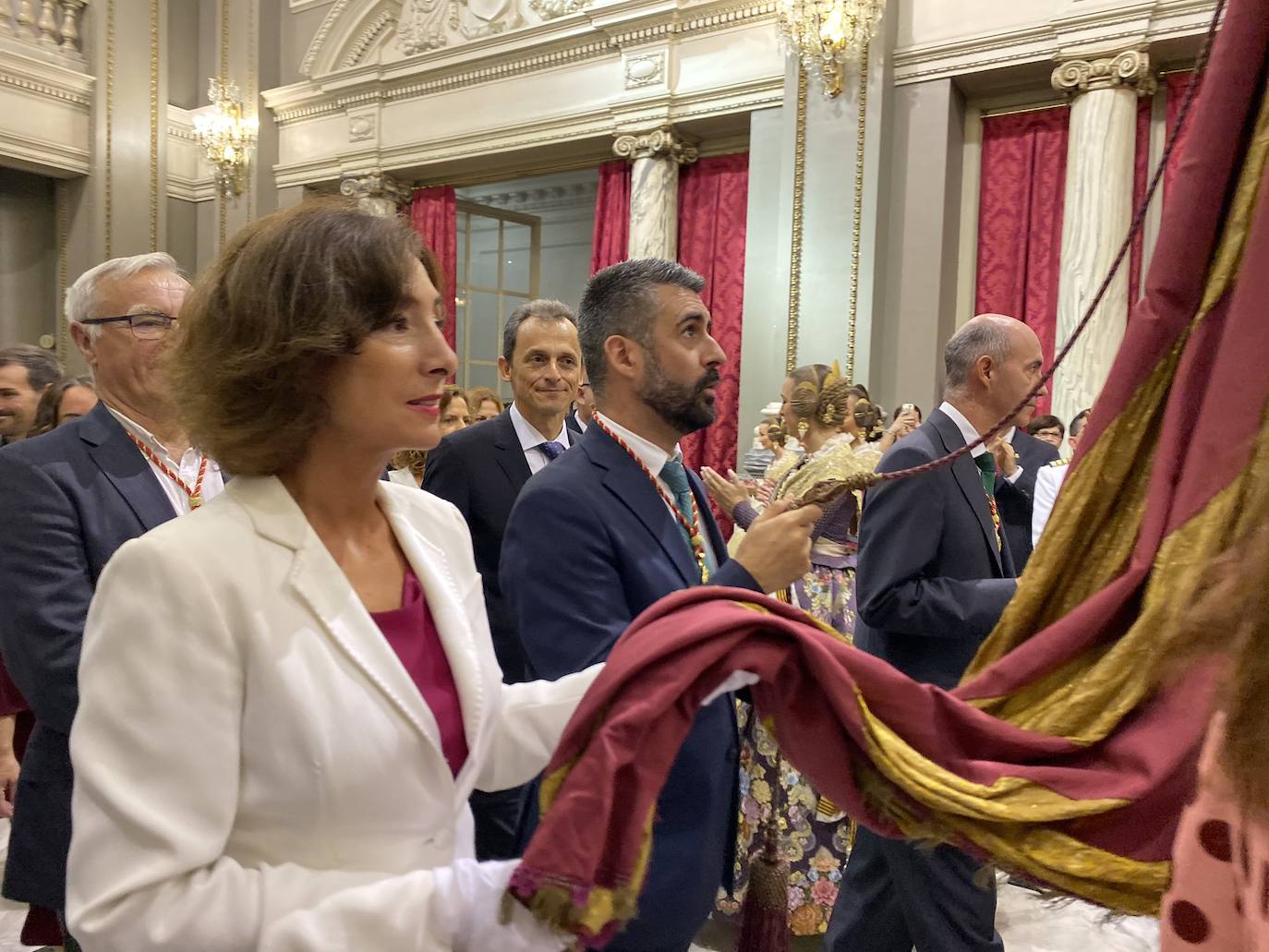 Procesión cívica de Valencia por el 9 d'Octubre de 2019