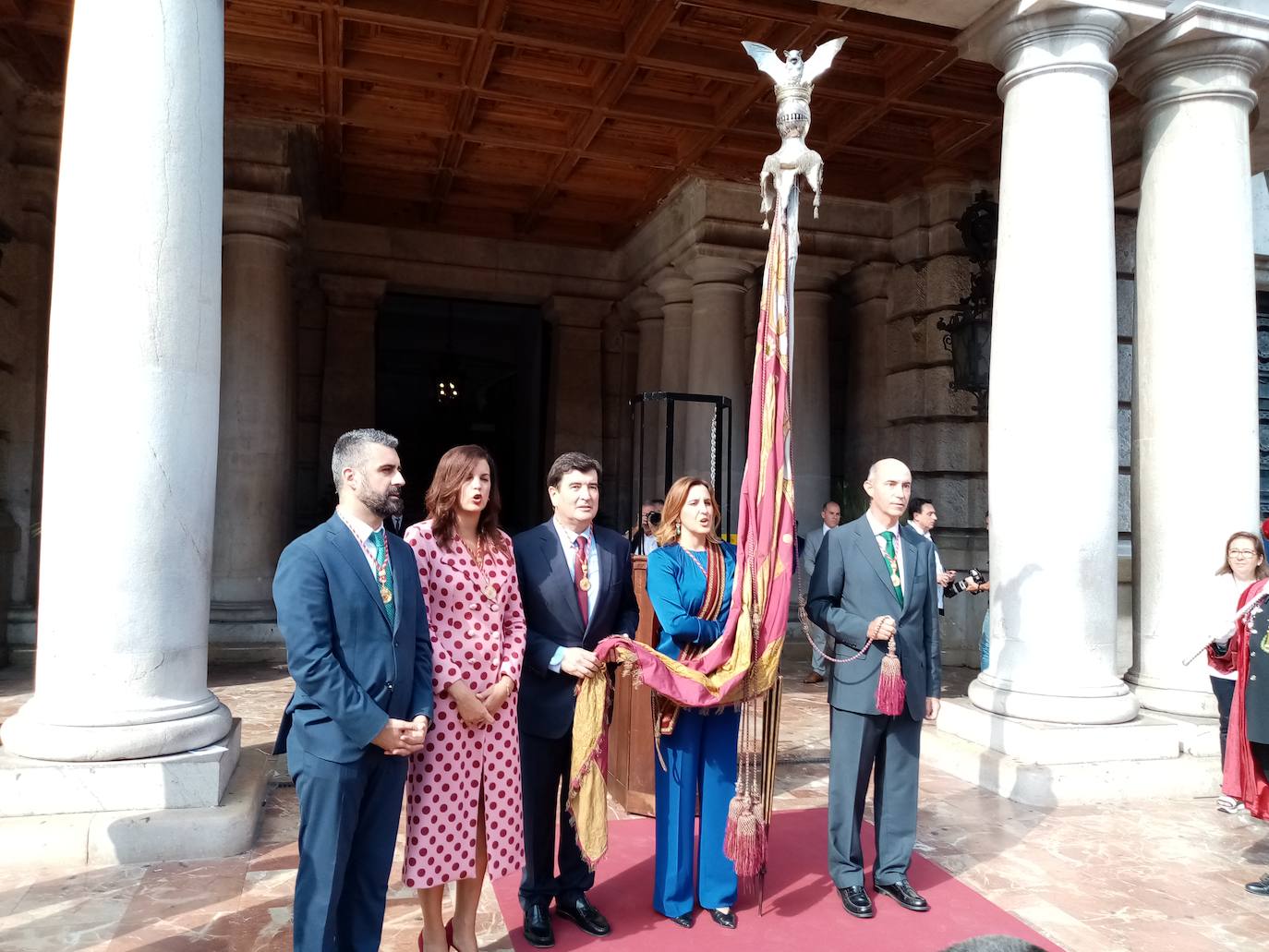 Procesión cívica de Valencia por el 9 d'Octubre de 2019