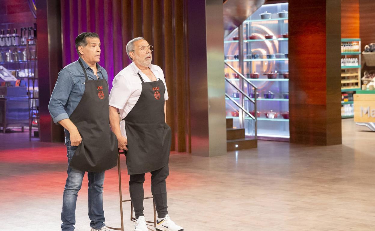 Los Chunguitos, concursantes del programa MasterChef Celebrity. 