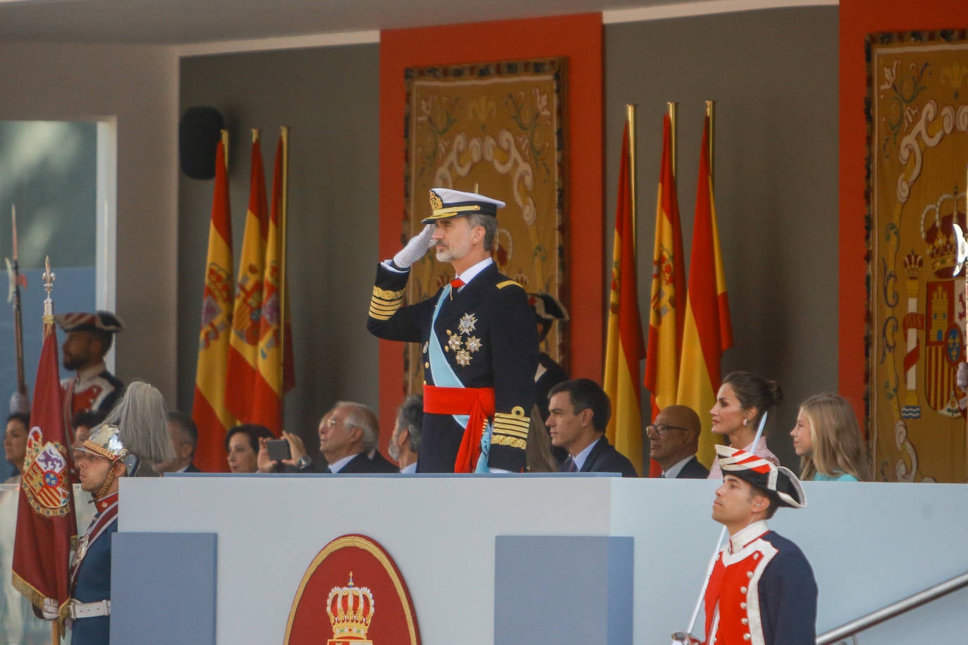 Desfile militar de la Fiesta Nacional de 2019