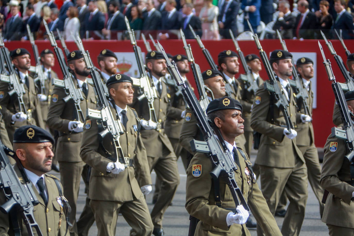 Desfile militar de la Fiesta Nacional de 2019