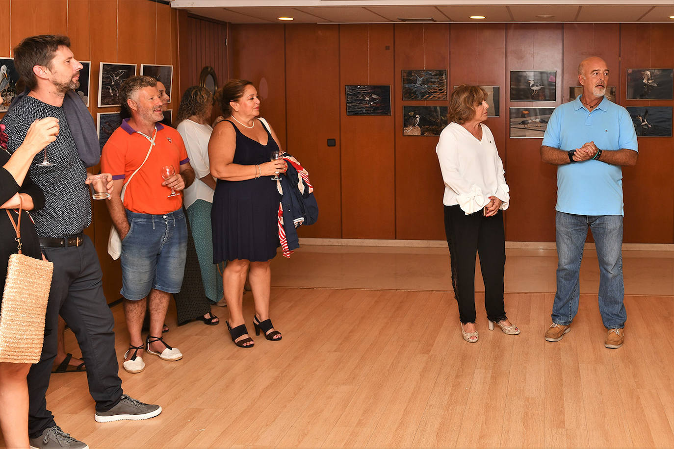 Inauguración de la exposición 'Aves a la mar' organizada por el Rotary Club Jávea en beneficio de End Polio Now