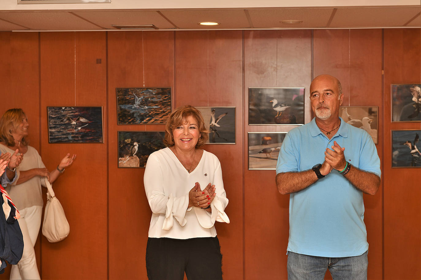 Inauguración de la exposición 'Aves a la mar' organizada por el Rotary Club Jávea en beneficio de End Polio Now