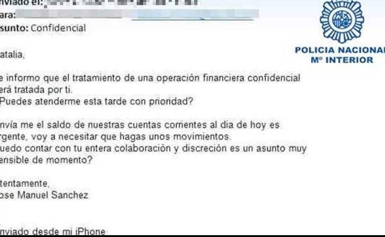 La Policía Nacional advierte en Twitter cómo no caer en un fraude como el de la EMT