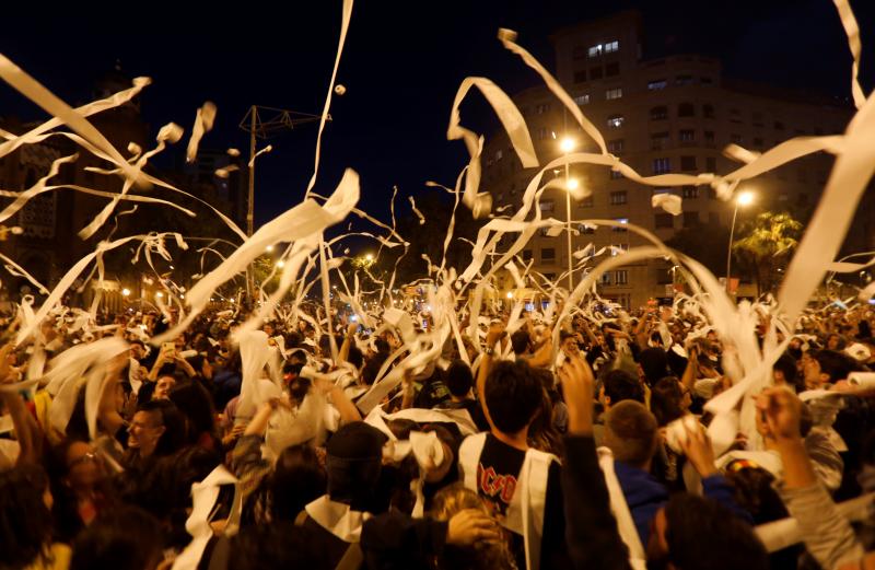 Fotos: Tercera jornada de protestas en Cataluña tras la sentencia del &#039;procés&#039;