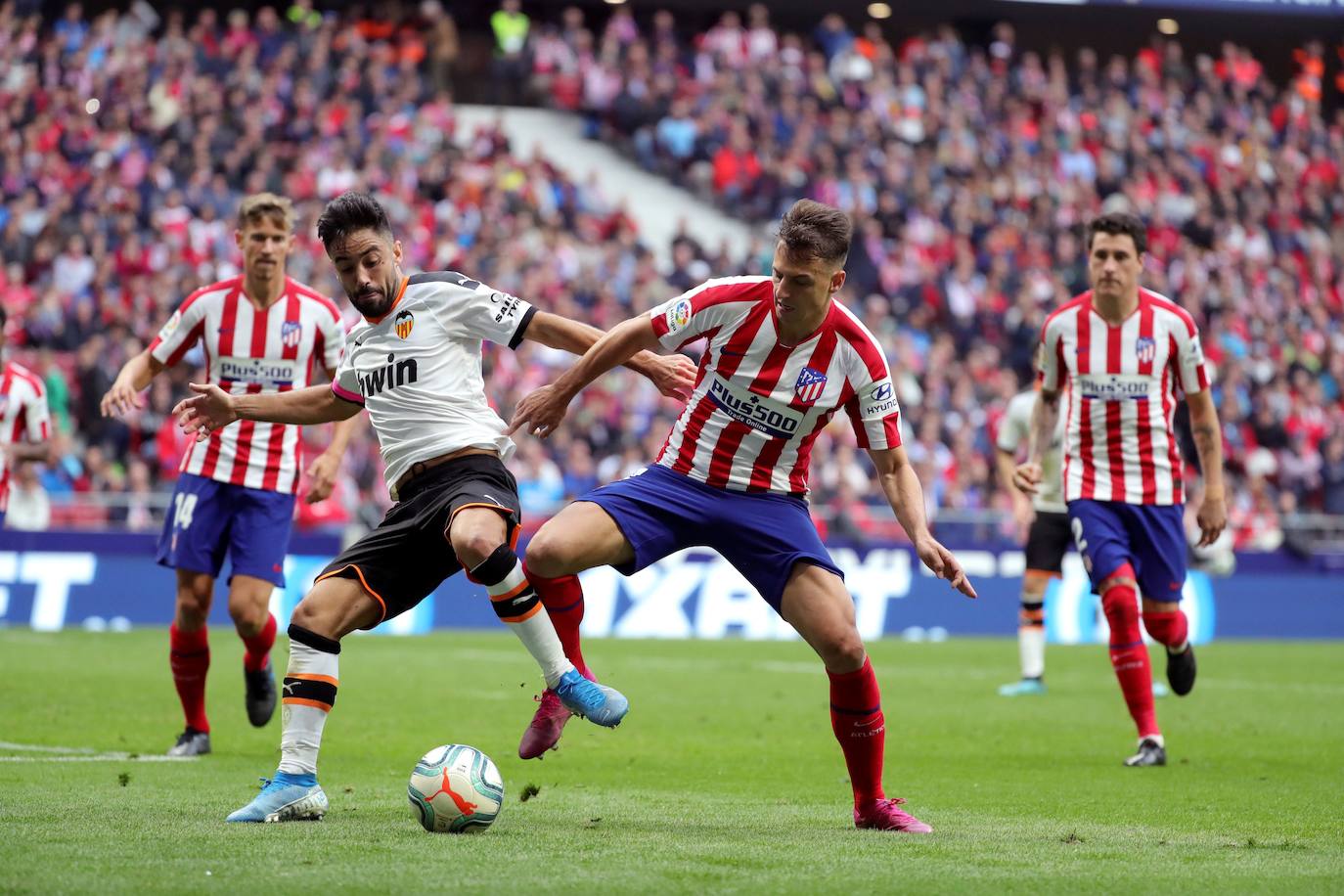 Fotos: El Atlético de Madrid-Valencia, en imágenes