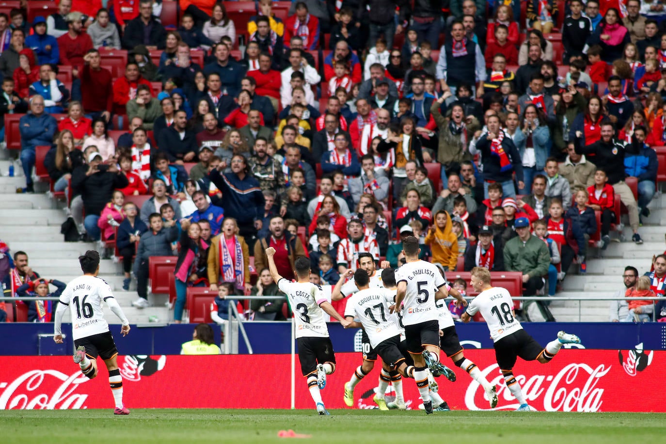 Fotos: El Atlético de Madrid-Valencia, en imágenes