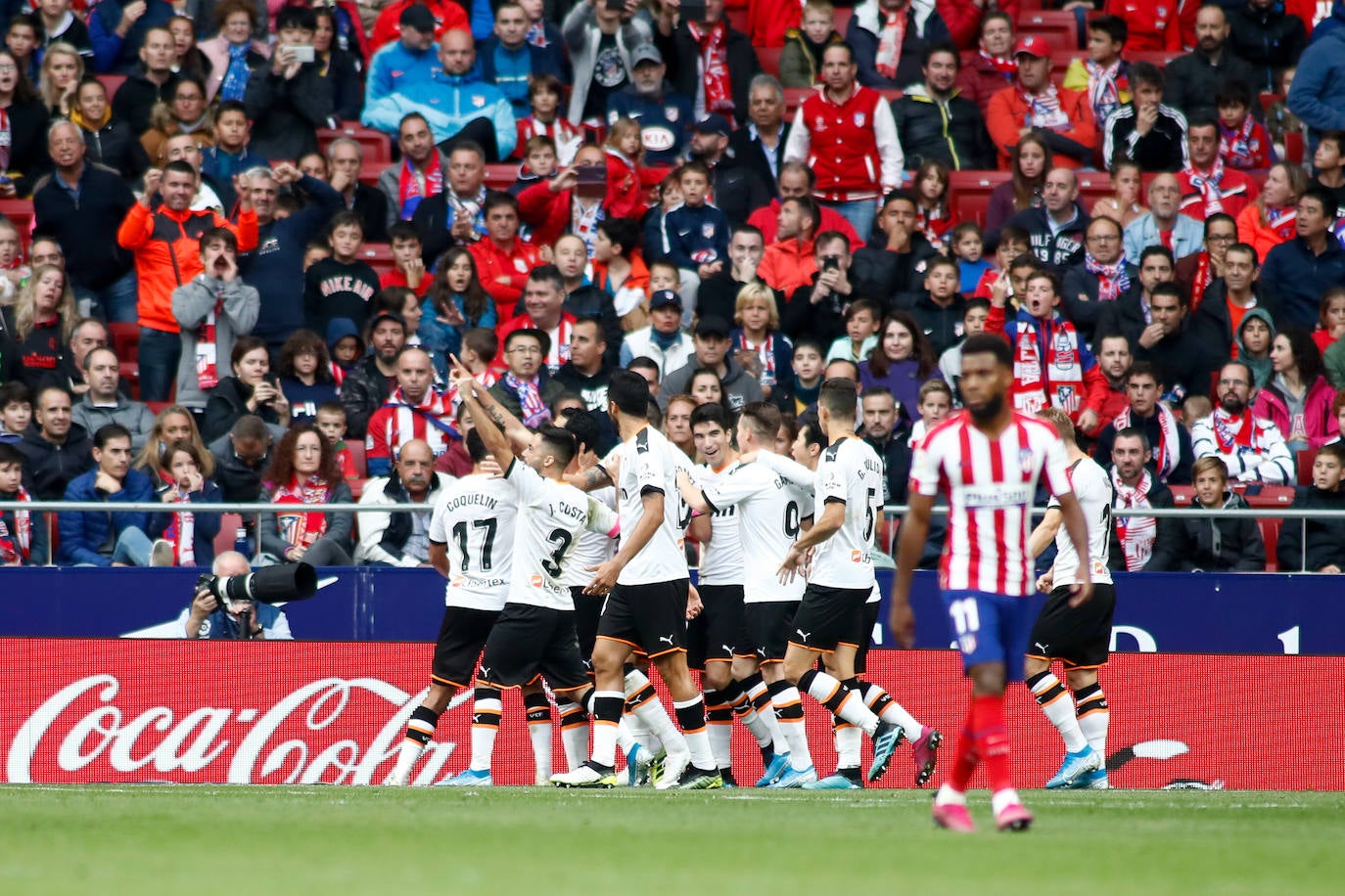 Fotos: El Atlético de Madrid-Valencia, en imágenes