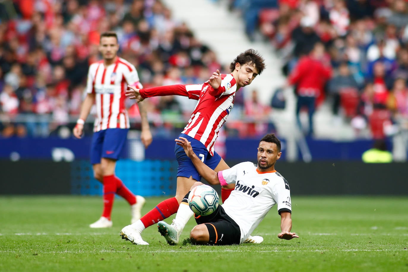 Fotos: El Atlético de Madrid-Valencia, en imágenes