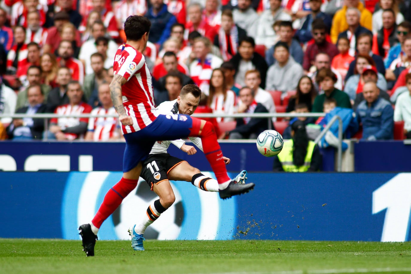 Fotos: El Atlético de Madrid-Valencia, en imágenes