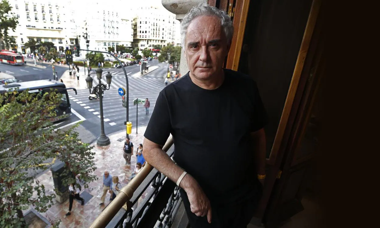 Ferran Adrià, en su reciente visita a Valencia.