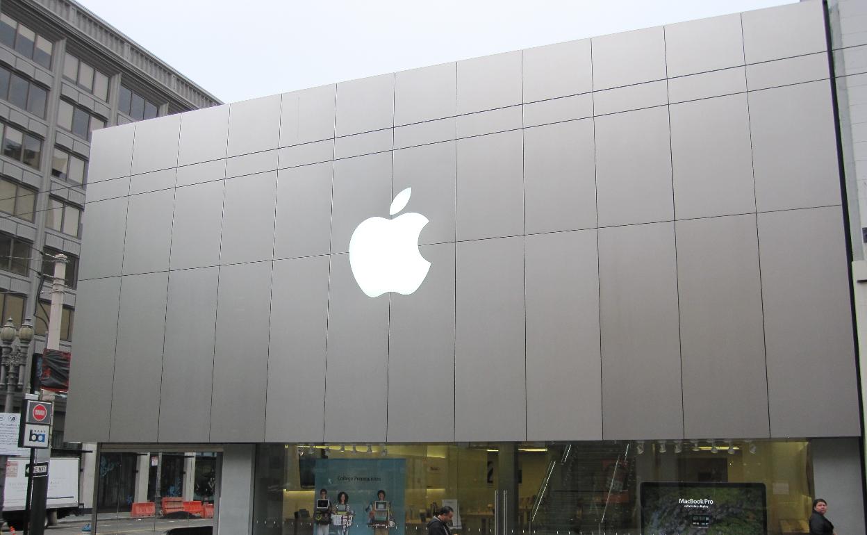 Tienda de Apple. 