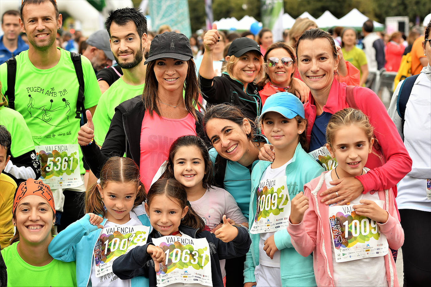 Valencia contra el Cáncer bate su récord con cerca de 13.000 personas y 63.520 € recaudados