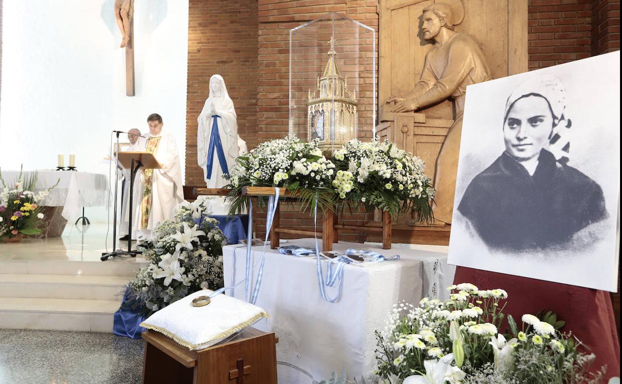 Las reliquias de Santa Bernardette ya están en Valencia 