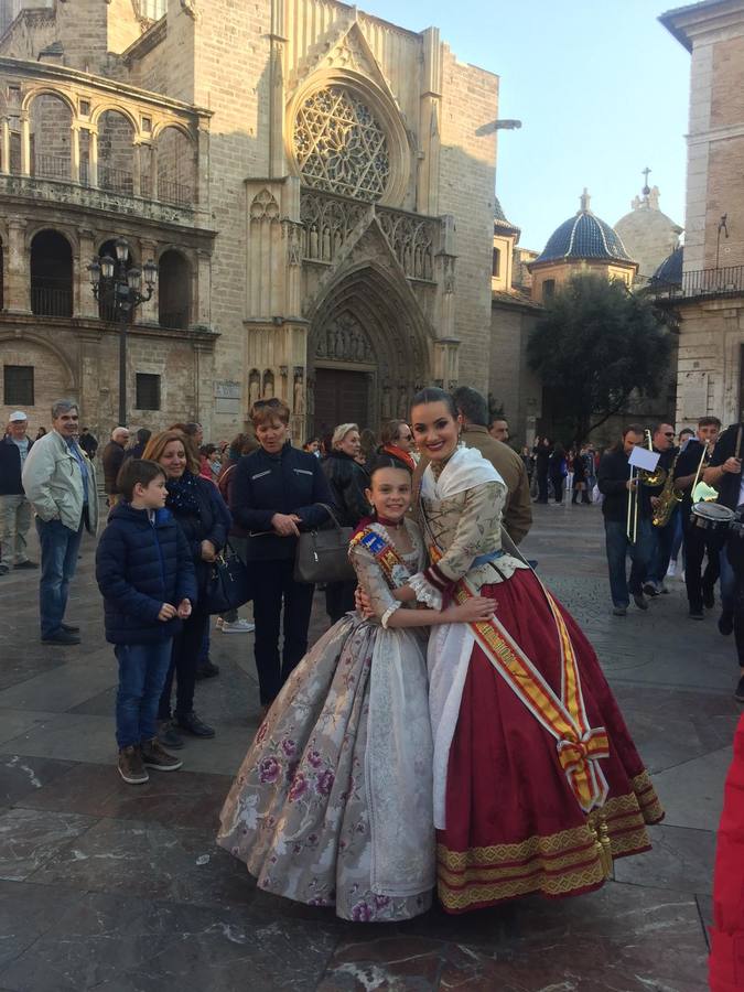 Crida. Consuelo y Aitana, antes de la Crida. 