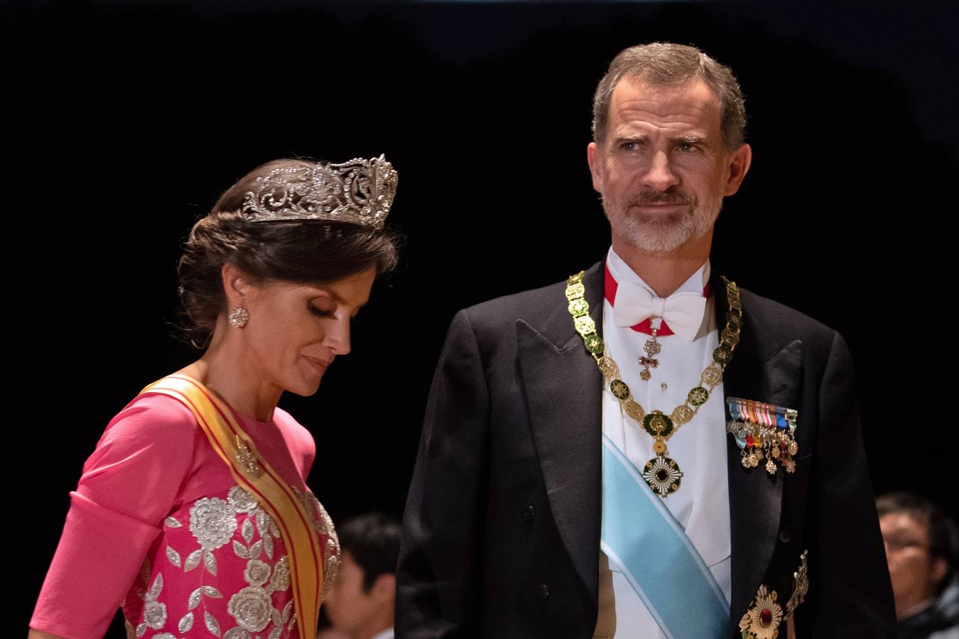 Felipe VI y Letizia llegaron este miércoles a Seúl.