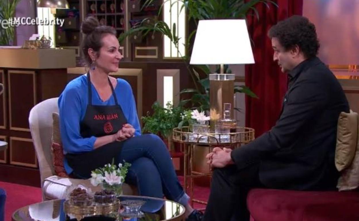 Ana Milán abandona las cocinas de MasterChef Celebrity 4.