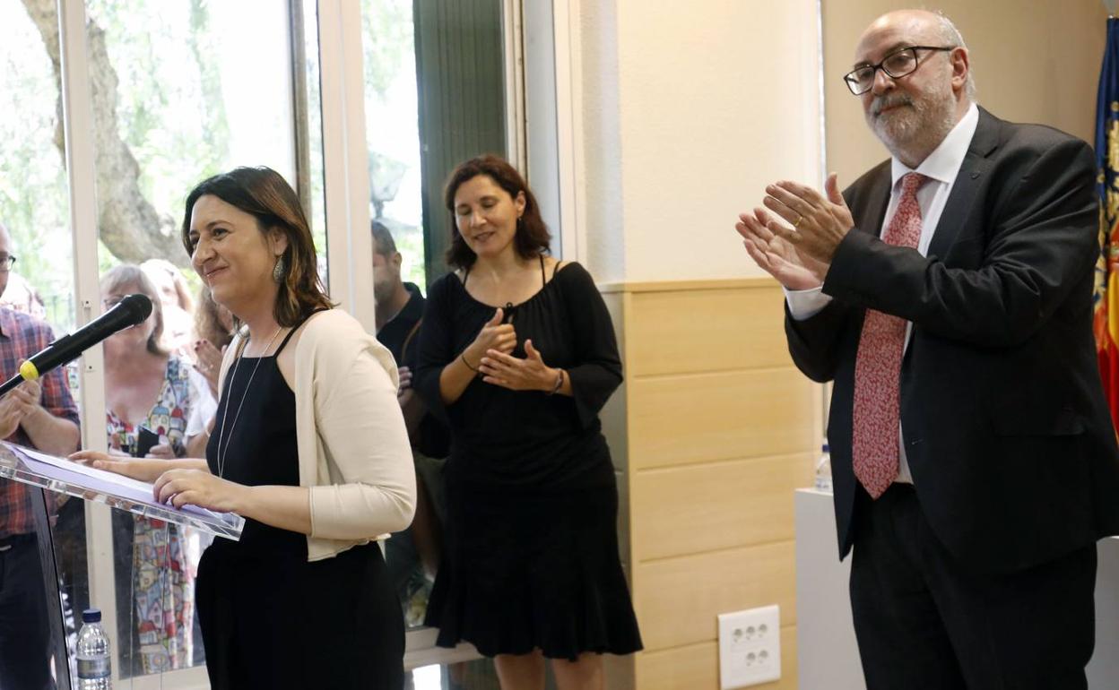 La consellera Rosa Pérez, en un acto institucional.