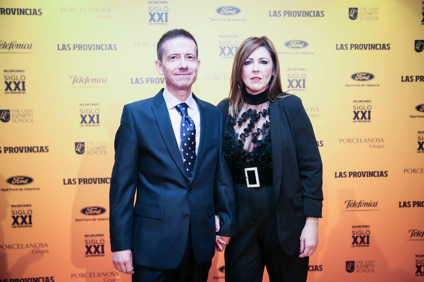 Alberto Asensi Vendrell, colaborador de LAS PROVINCIAS, junto a Noelia Roig.