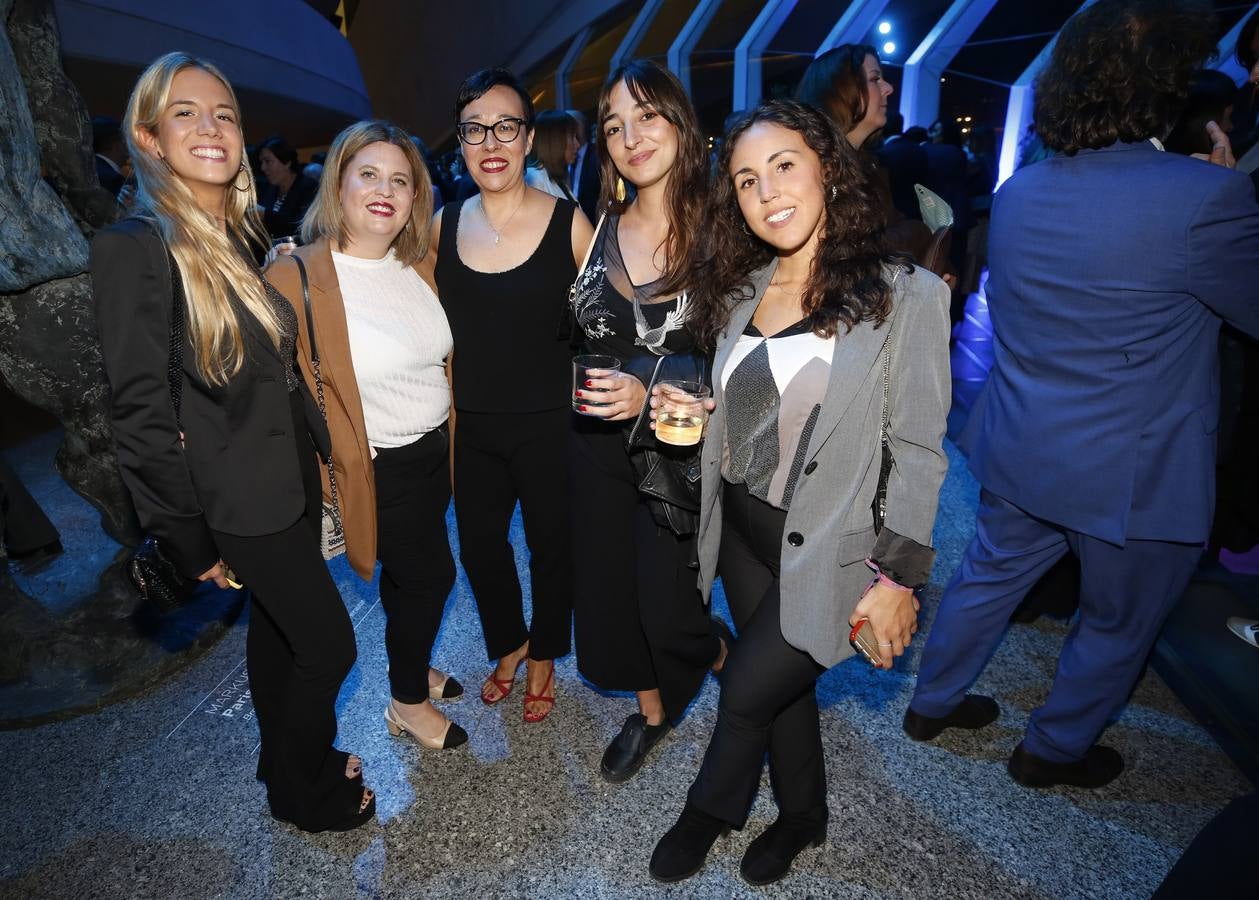 Blanca Sánchez, Noelia Camacho, María Ruiz, Ana Cortés y Mar Guadalajara, compañeras de LAS PROVINCIAS .