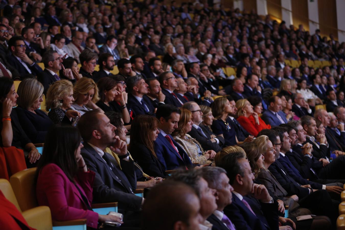 Parte del público asistente a la gala de los premios Valencianos para el Siglo XXI de LAS PROVINCIAS.