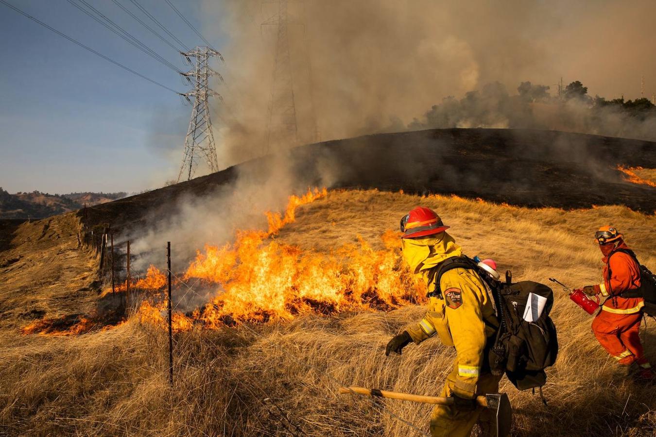 Fotos: Incendios forestales en California