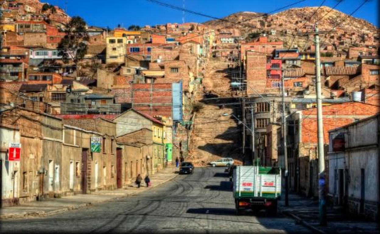 La localidad de Oruro. 