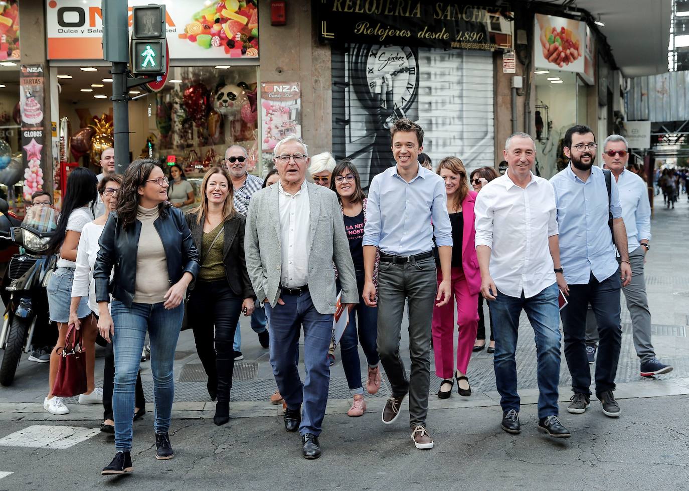 Errejón, Baldoví, Oltra y Ribó participan en el acto de Más País en Valencia