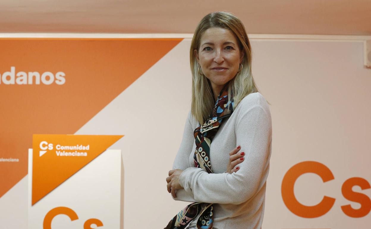 María Muñoz, candidata de Ciudadanos al Congreso. 