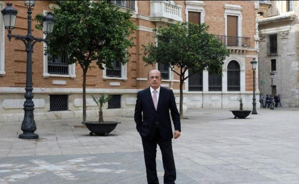 Ignacio Gil Lázaro, cabeza de lista de Vox en la provincia de Valencia. 