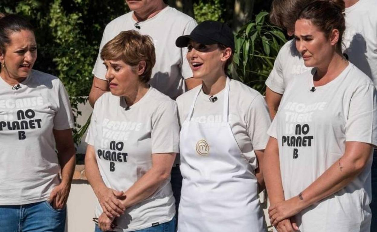 Anabel Alonso y Tamara Falcó en 'MasterChef Celebrity'.