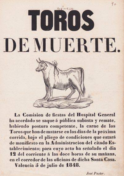 Imágenes taurinas y anuncios de toros «censuradas» por el Ayuntamiento de Valencia.