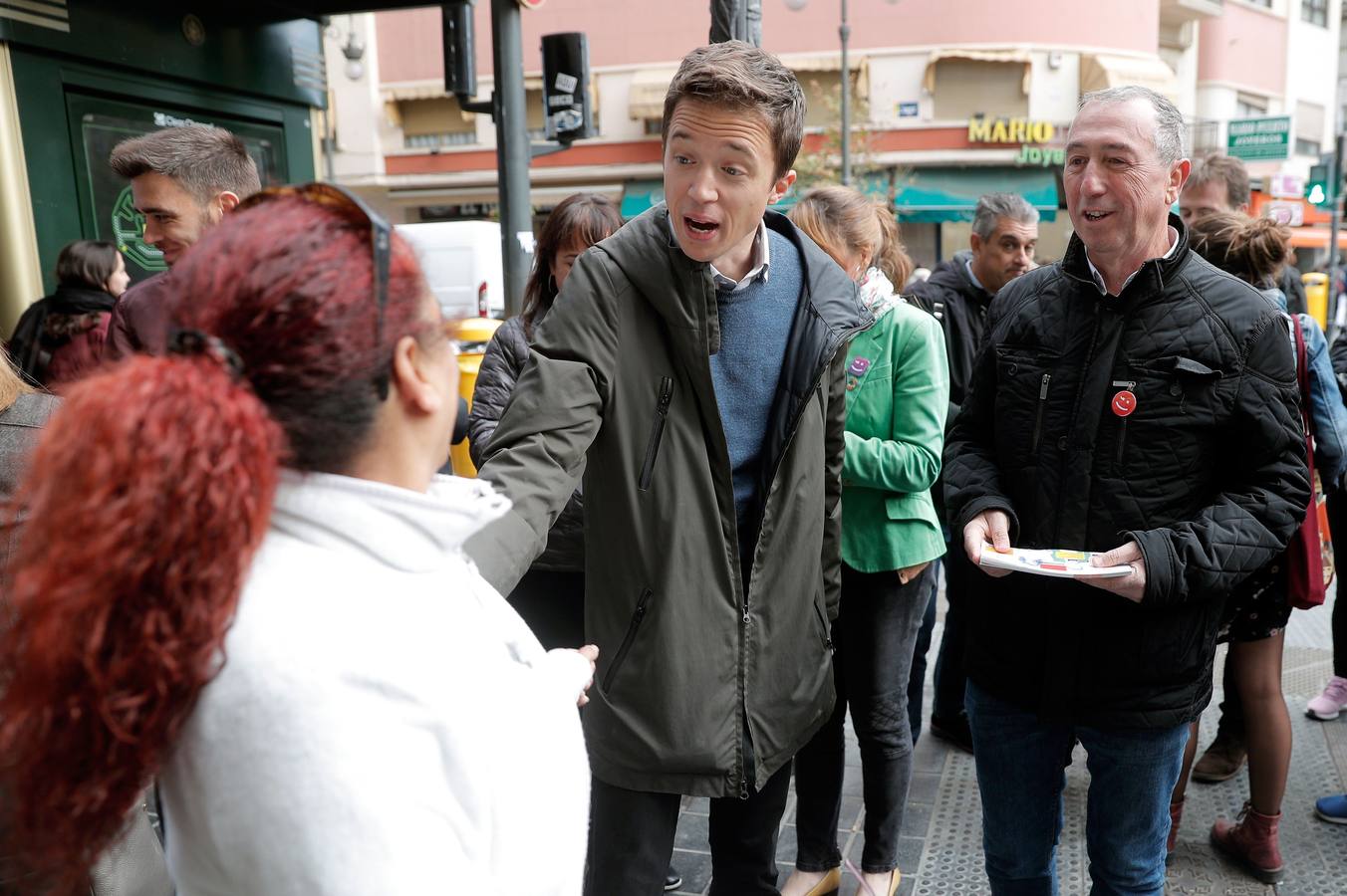 Más Compromís, la alianza de Compromís con Más País, de Íñigo Errejón han cerrado la campaña por las elecciones del 10N en Valencia, con Baldoví, Errejón, Oltra y Ribó, entre otros.