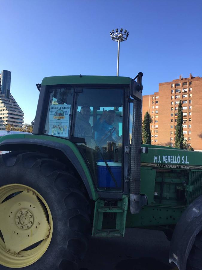 Fotos: Manifestación contra la pacificación de la CV-500