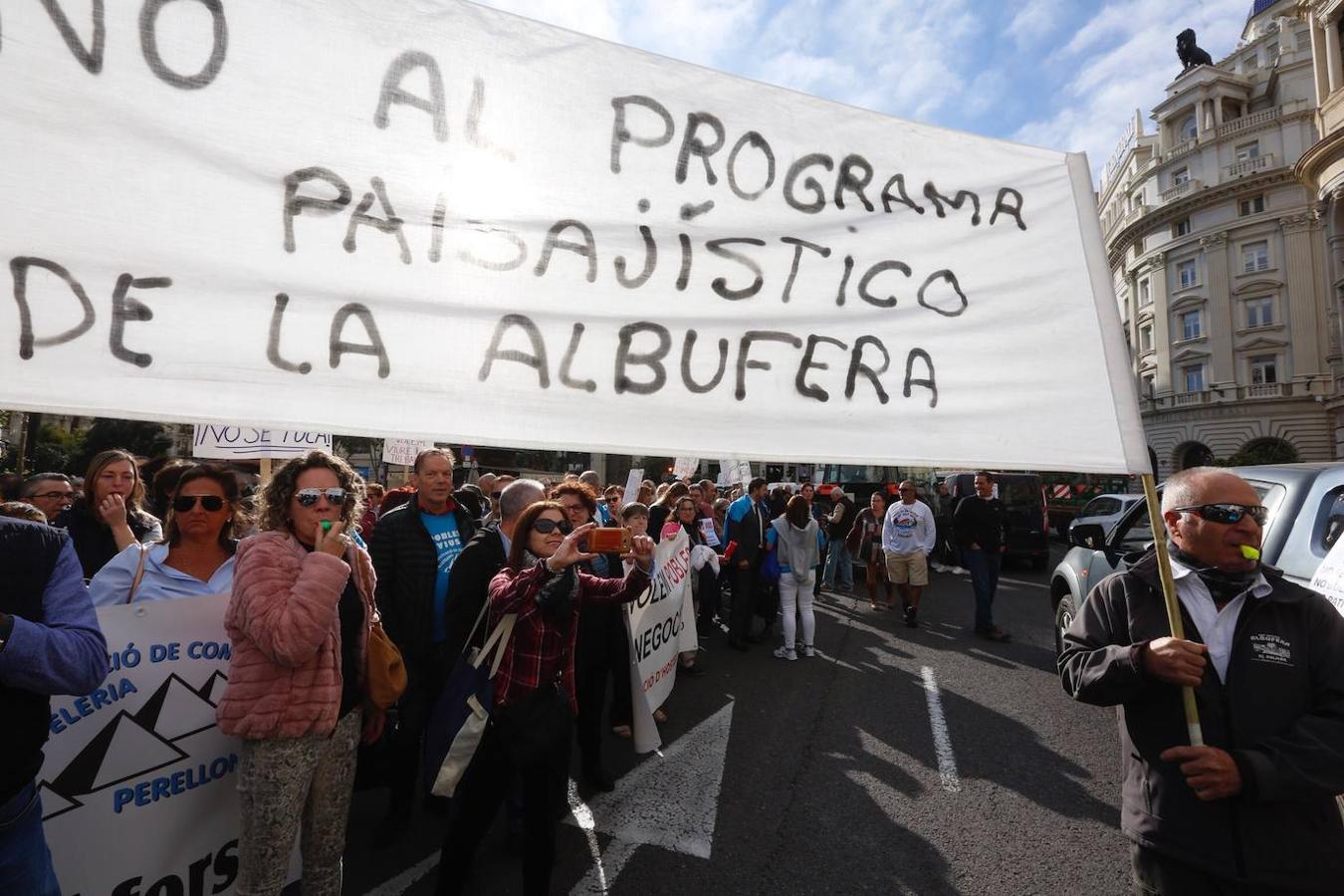 Fotos: Manifestación contra la pacificación de la CV-500
