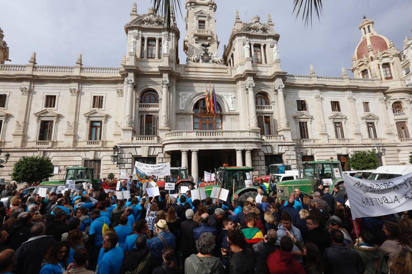 Fotos: Manifestación contra la pacificación de la CV-500