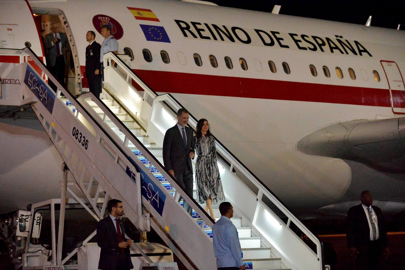 Felipe VI y doña Letizia están de viaje oficial