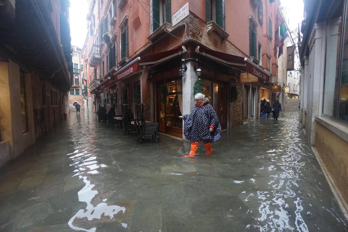 Venecia, destrozada por la peor 'acqua alta' del último medio siglo