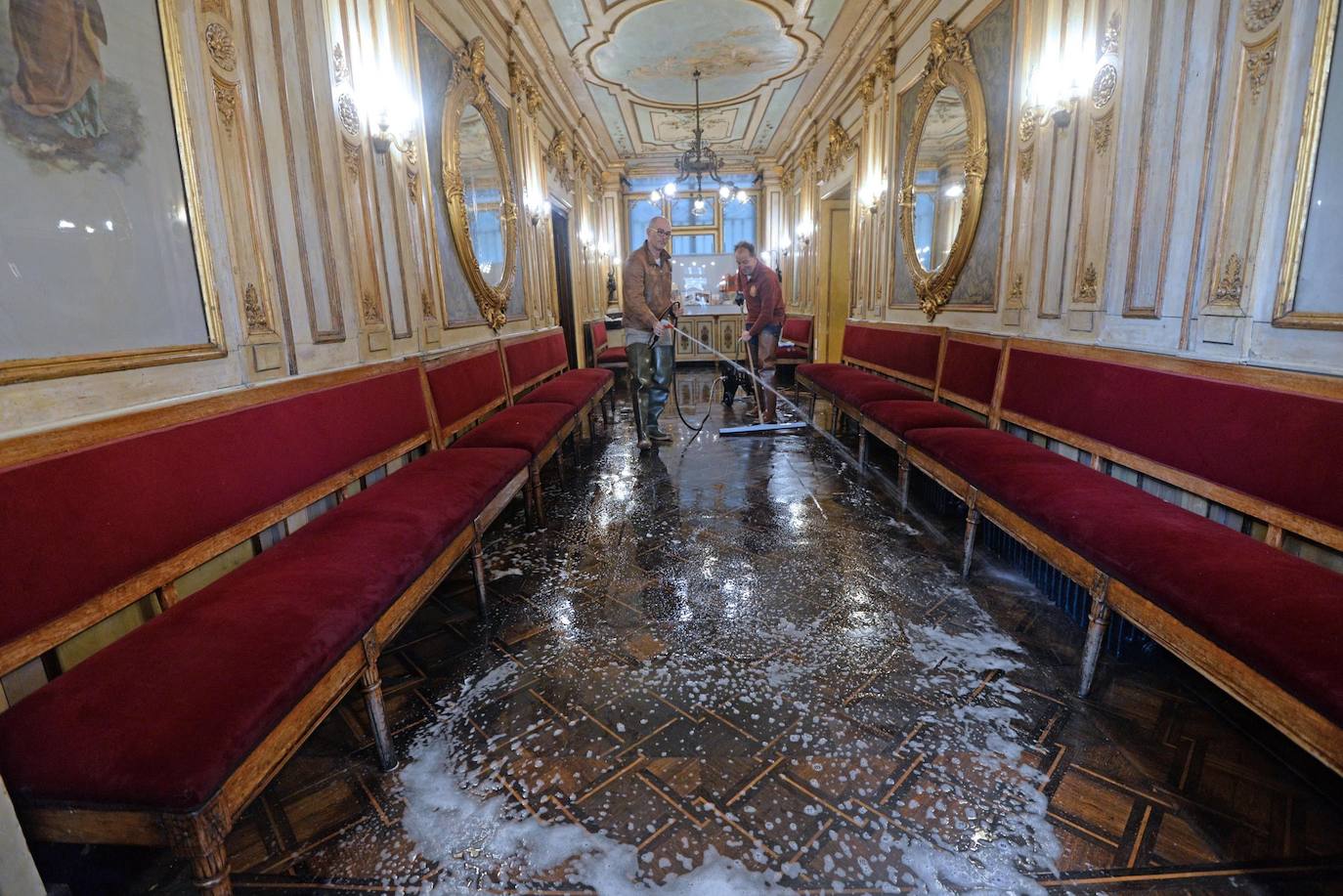 Venecia, destrozada por la peor 'acqua alta' del último medio siglo