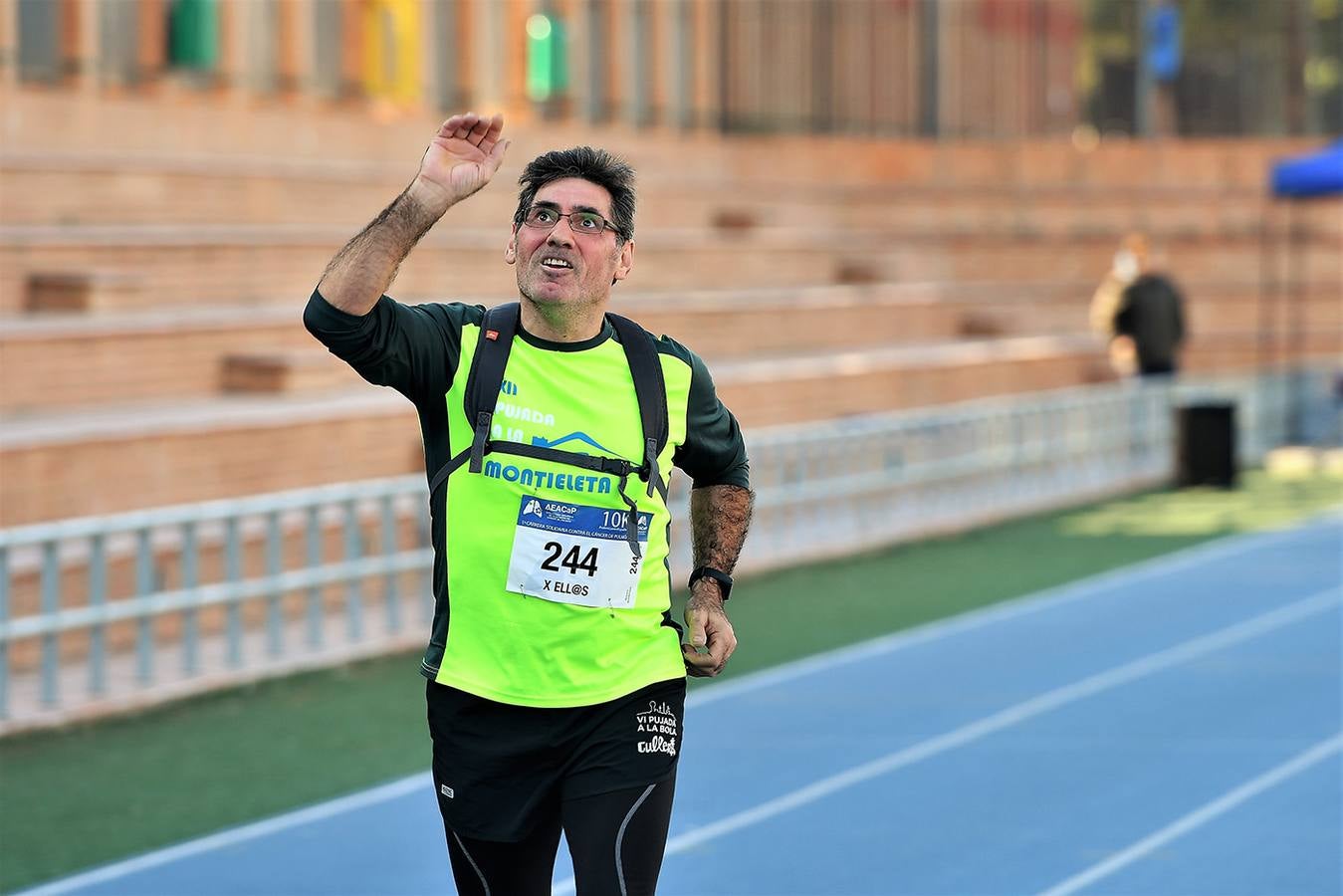 Carrera contra el Cáncer de Pulmón en Valencia en 2019.