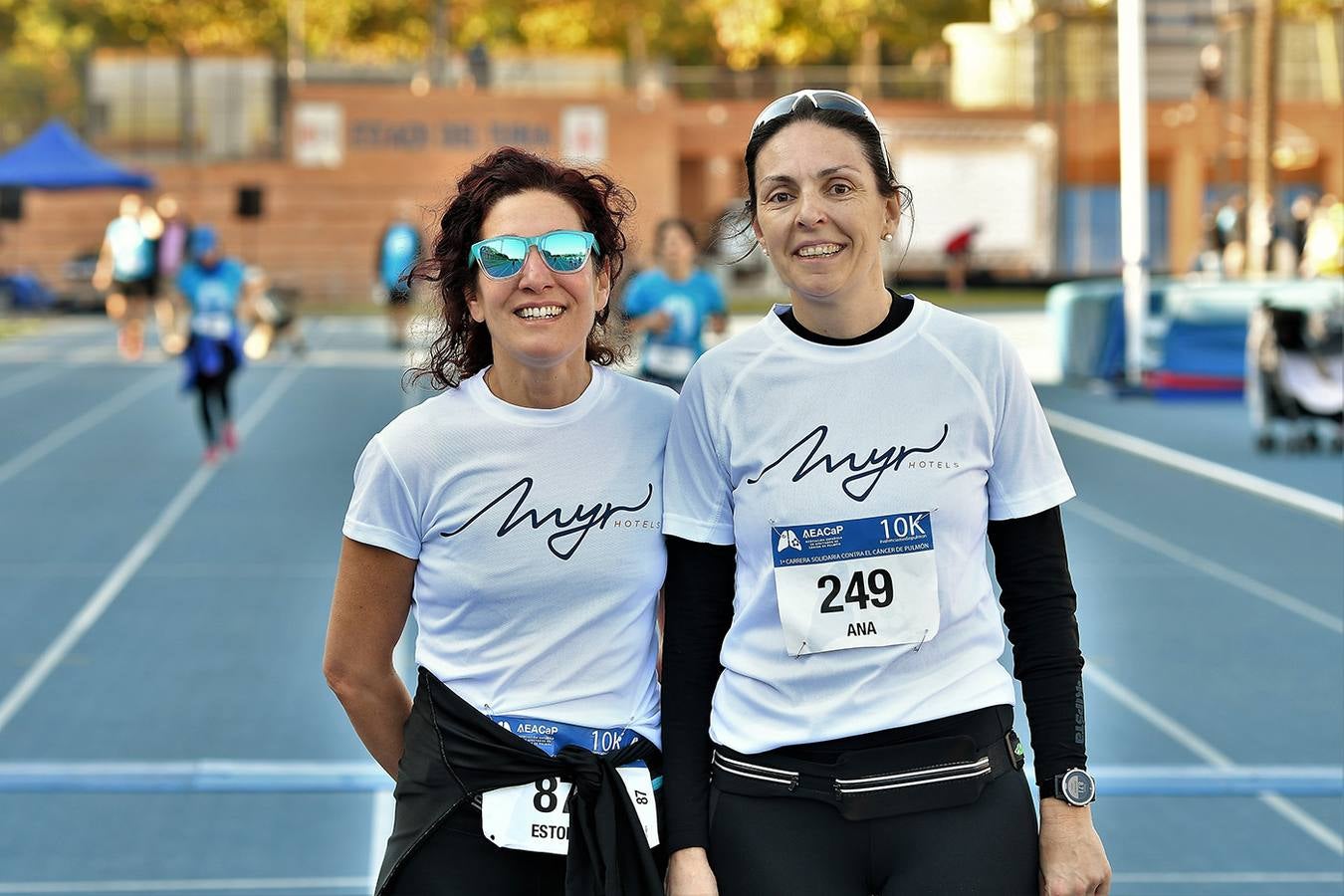 Carrera contra el Cáncer de Pulmón en Valencia en 2019.