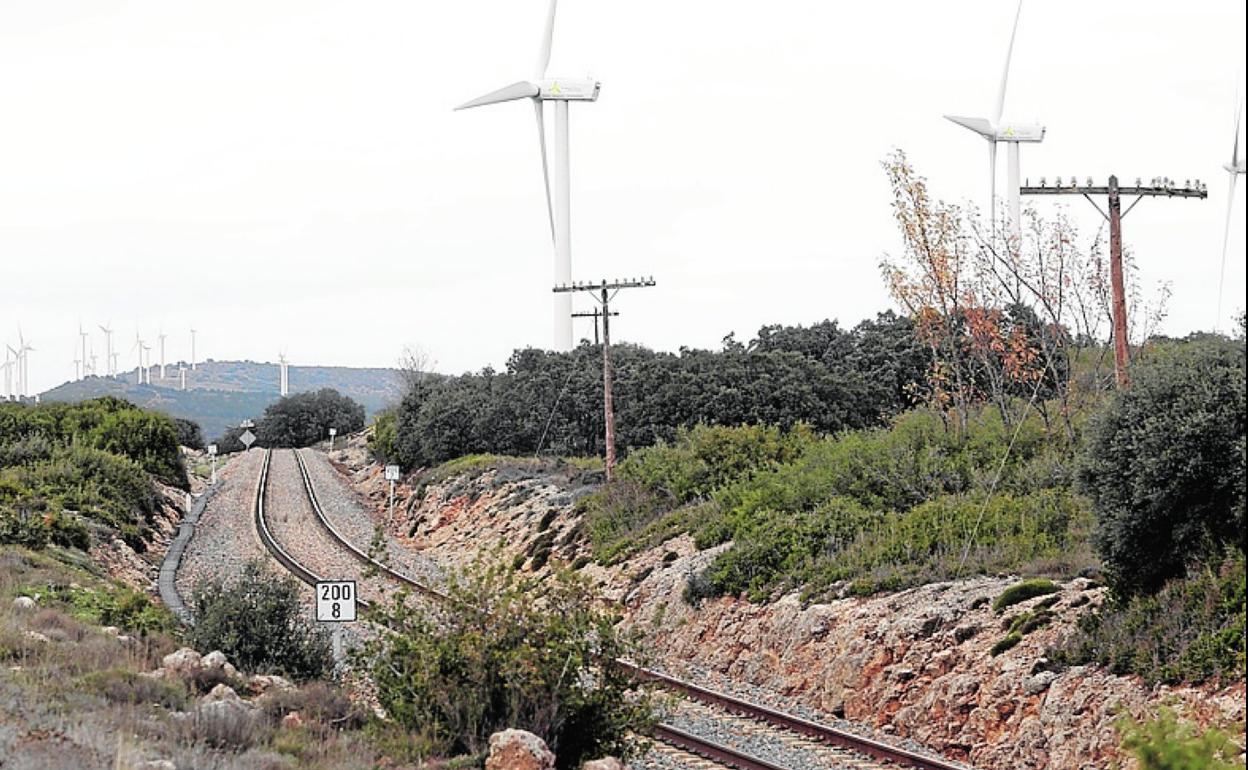 Trazado ferroviario en Barracas.