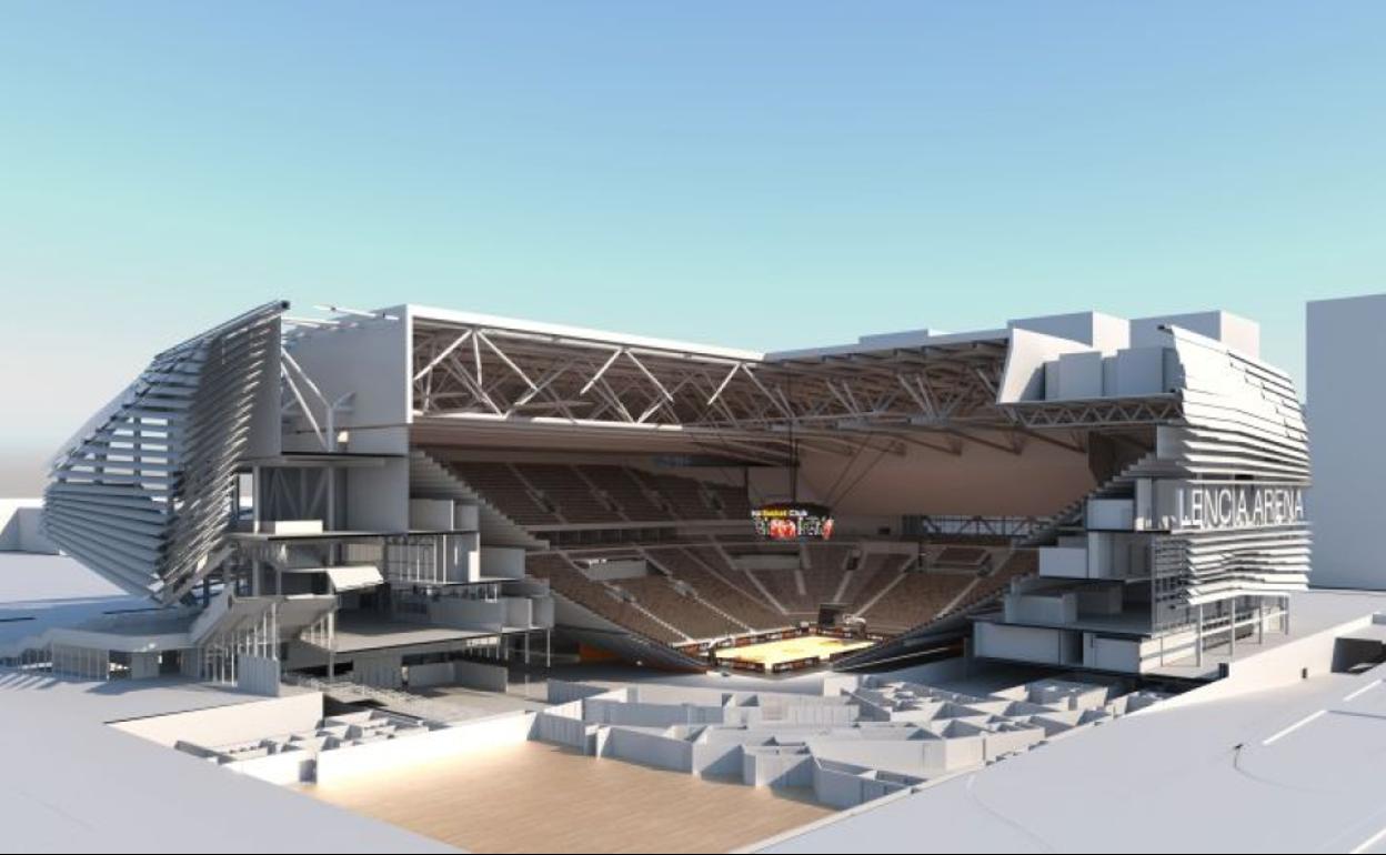 Proyecto del Valencia Arena.