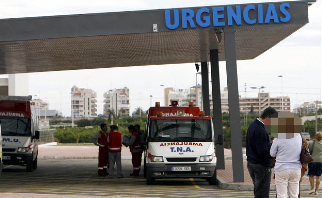 Urgencias de un centro hospitalario de Torrevieja.