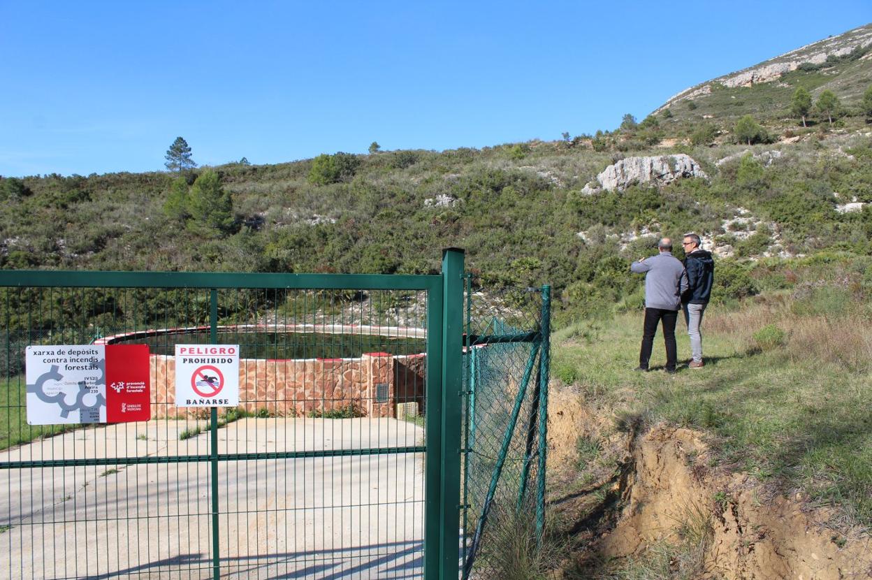 Alzira plantea en la Barraca un programa piloto de riego por goteo en altura