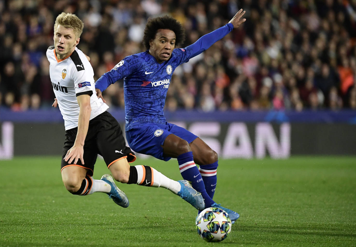 Fotos: El Valencia-Chelsea, en imágenes