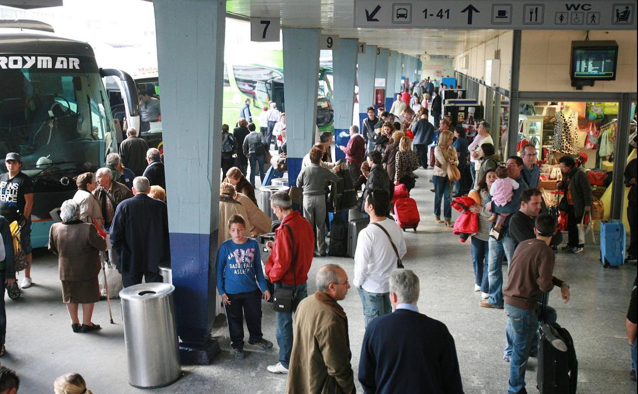 Estación de autobuses de Valencia. 