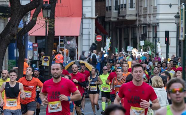 Una mujer se pone de parto en pleno Maratón de Valencia