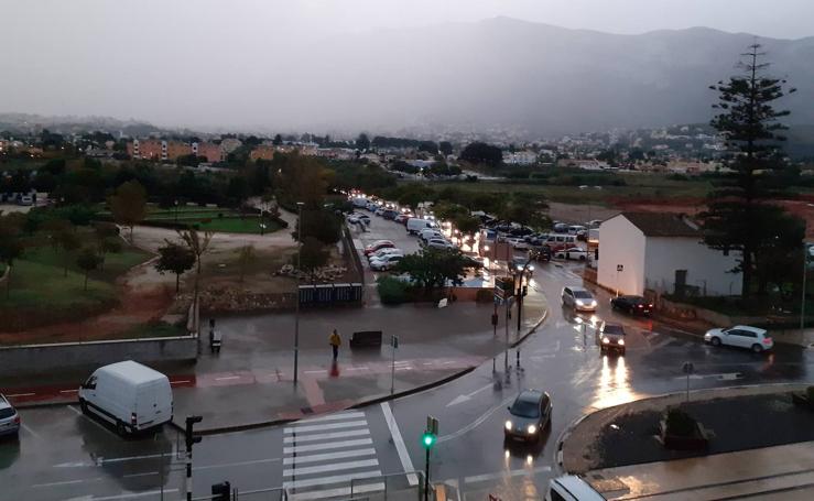 Temporal de lluvias en la Comunitat